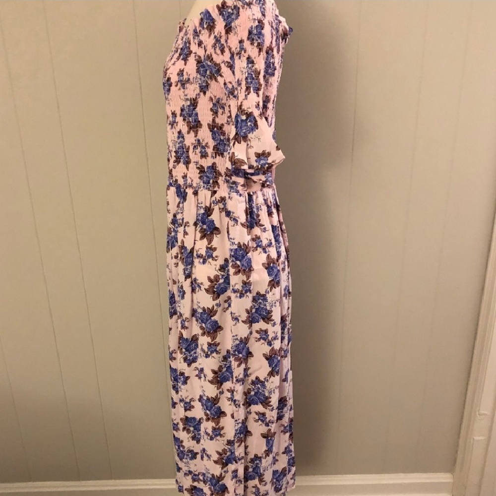 Top Shop Floral Bardot Dress - Picture 3 of 3